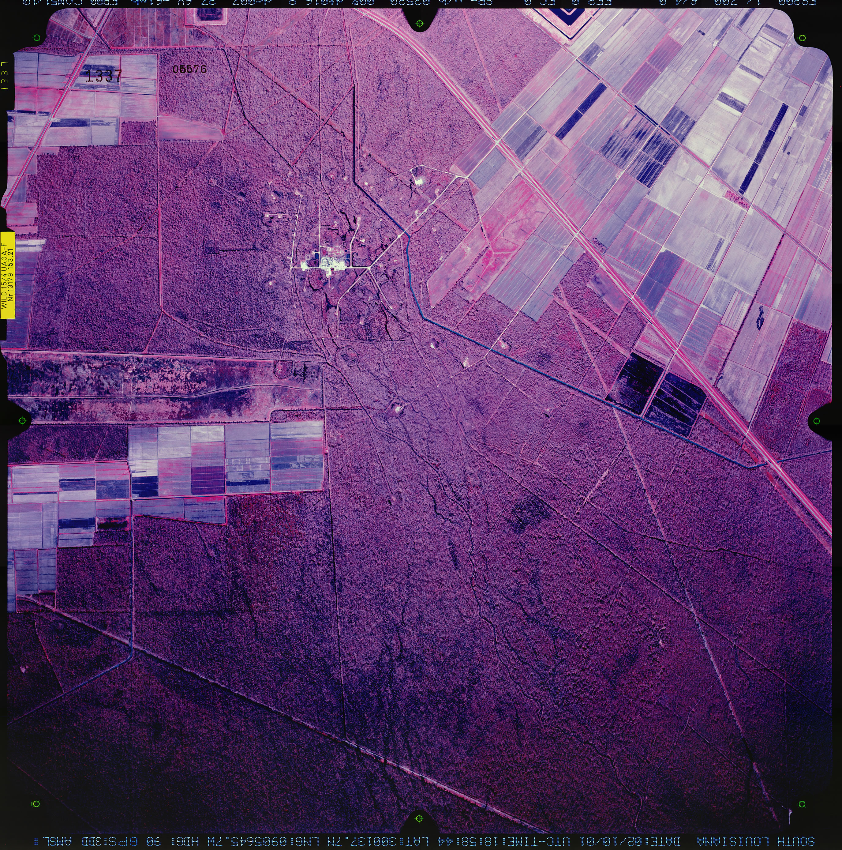 Ponchatoula Louisiana Coastwide Aerial Photography 2001
