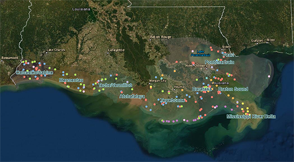 CWPPRA Basins Story Map Image and Link 
