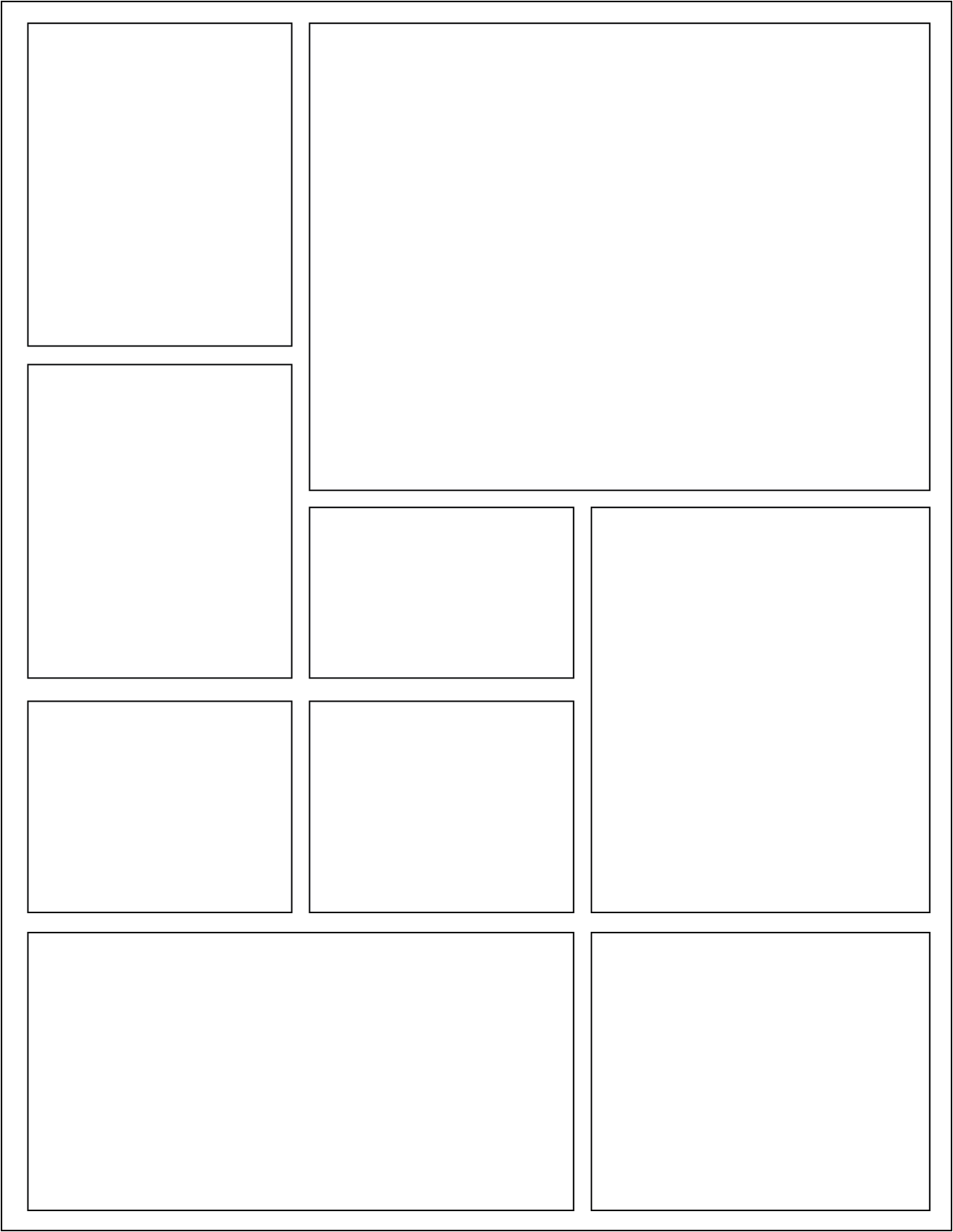 Graphic Novel template